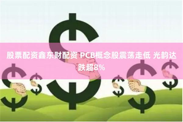 股票配资鑫东财配资 PCB概念股震荡走低 光韵达跌超8%