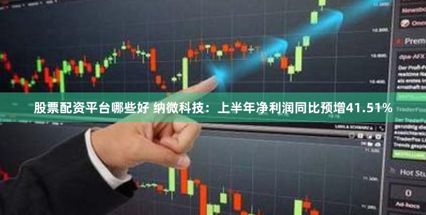股票配资平台哪些好 纳微科技：上半年净利润同比预增41.51%
