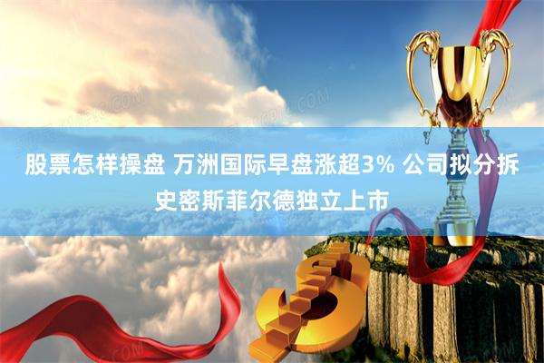 股票怎样操盘 万洲国际早盘涨超3% 公司拟分拆史密斯菲尔德独立上市